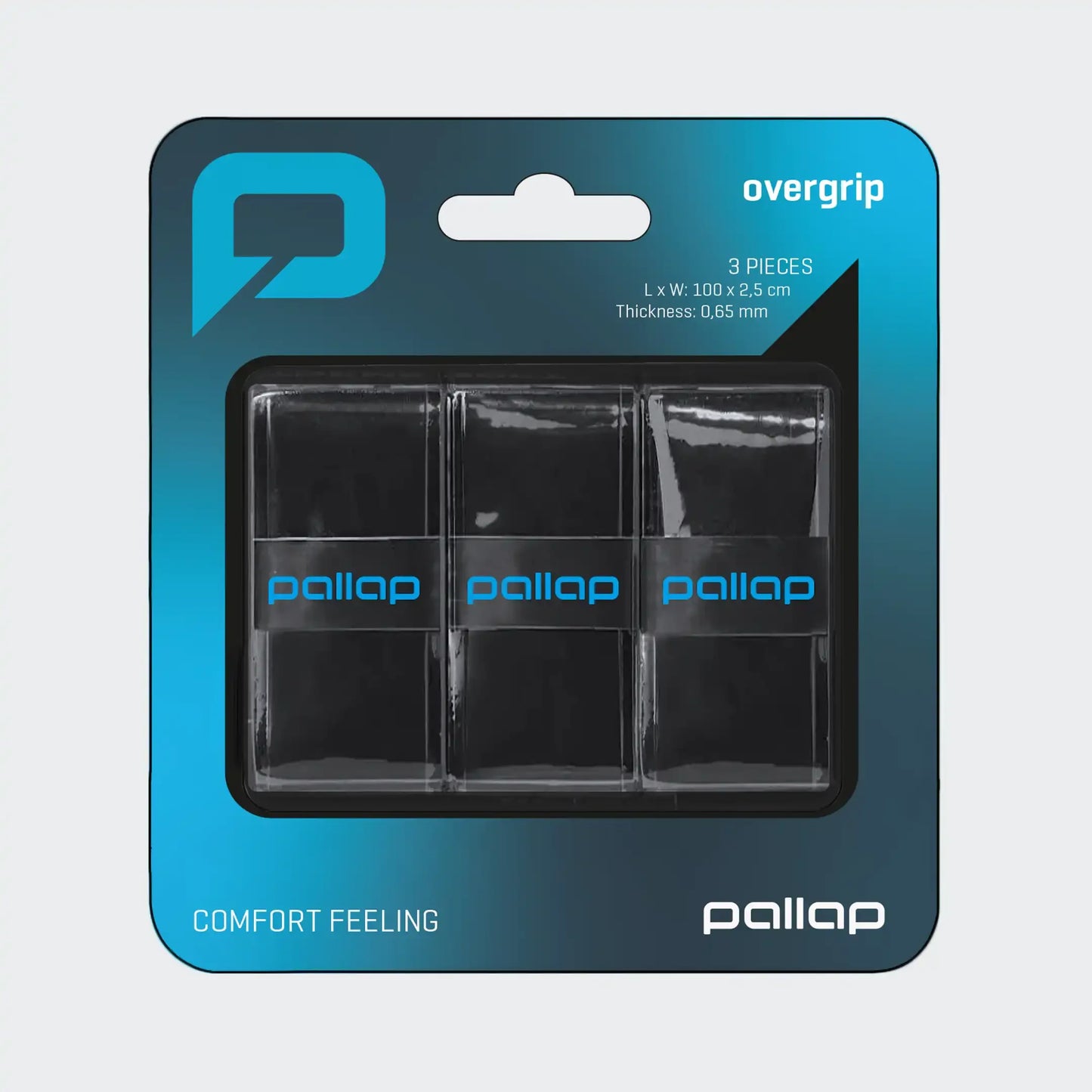 pallap Over Grip - Pack Of 3 Pcs - Black